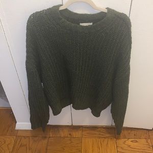 American eagle cable knit sweater